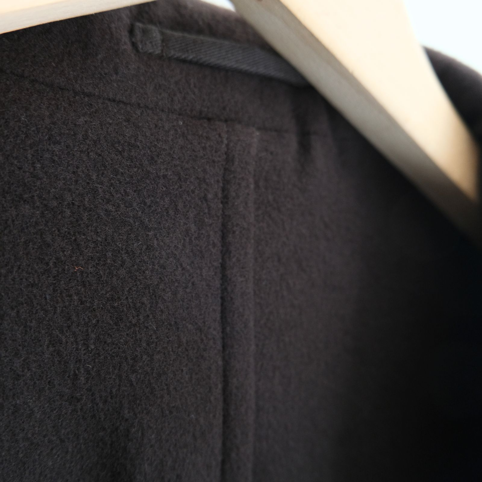 WASHED VINTAGE TWILL MIL-COAT / ジャケット / DARK BROWN
