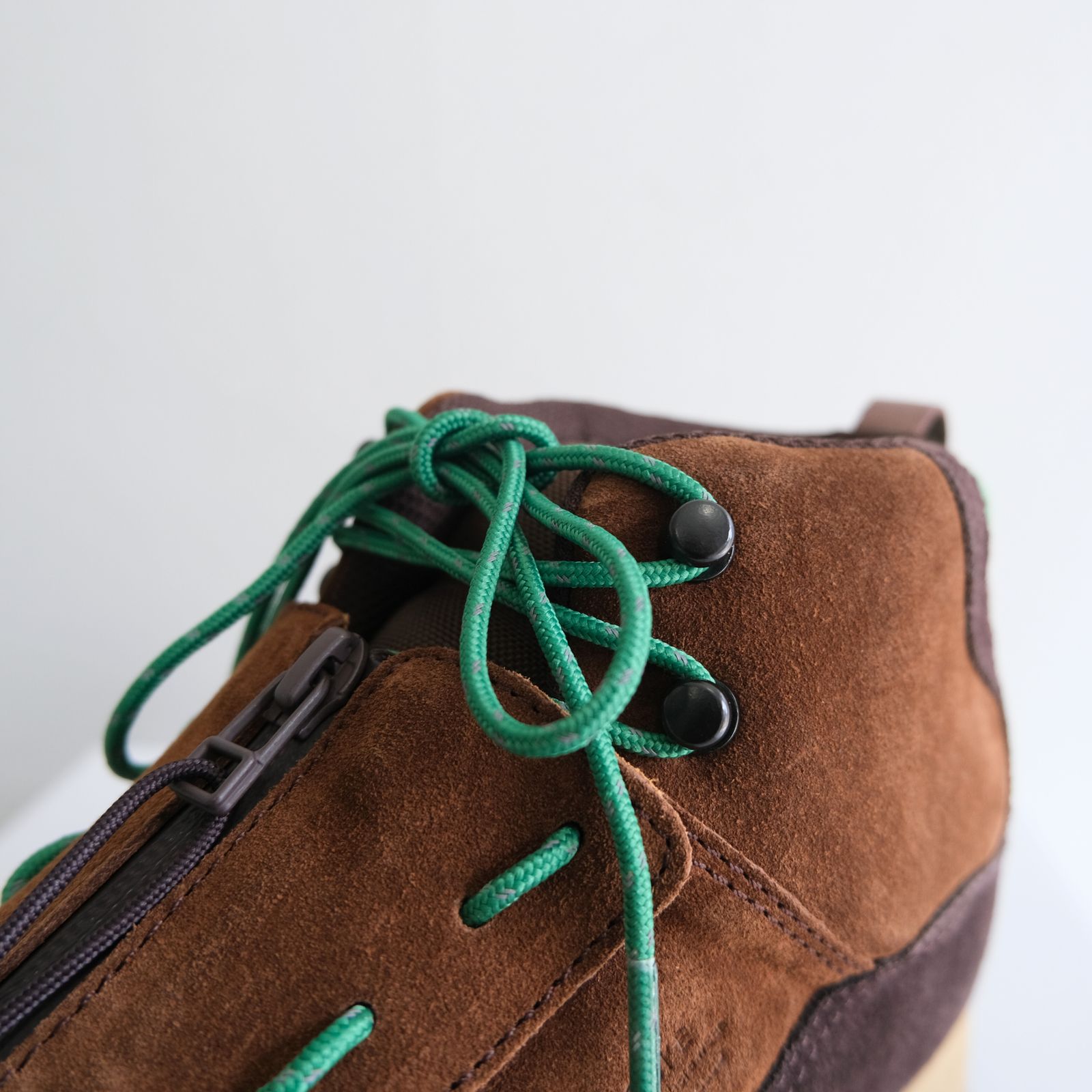 FLOW-MID SHOES is-ness×SUICOKE / シューズ / コラボ / BROWN x GREEN