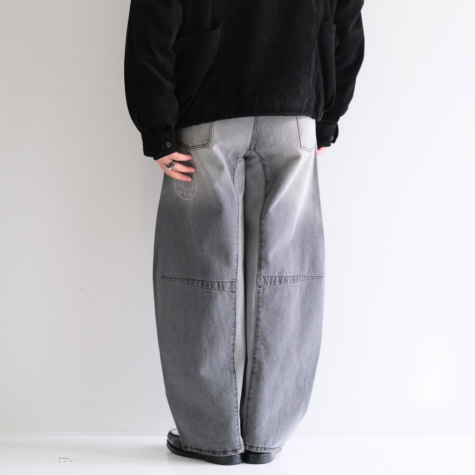 3D DENIM PANTS / パンツ / デニム / デニムパンツ / BLACK