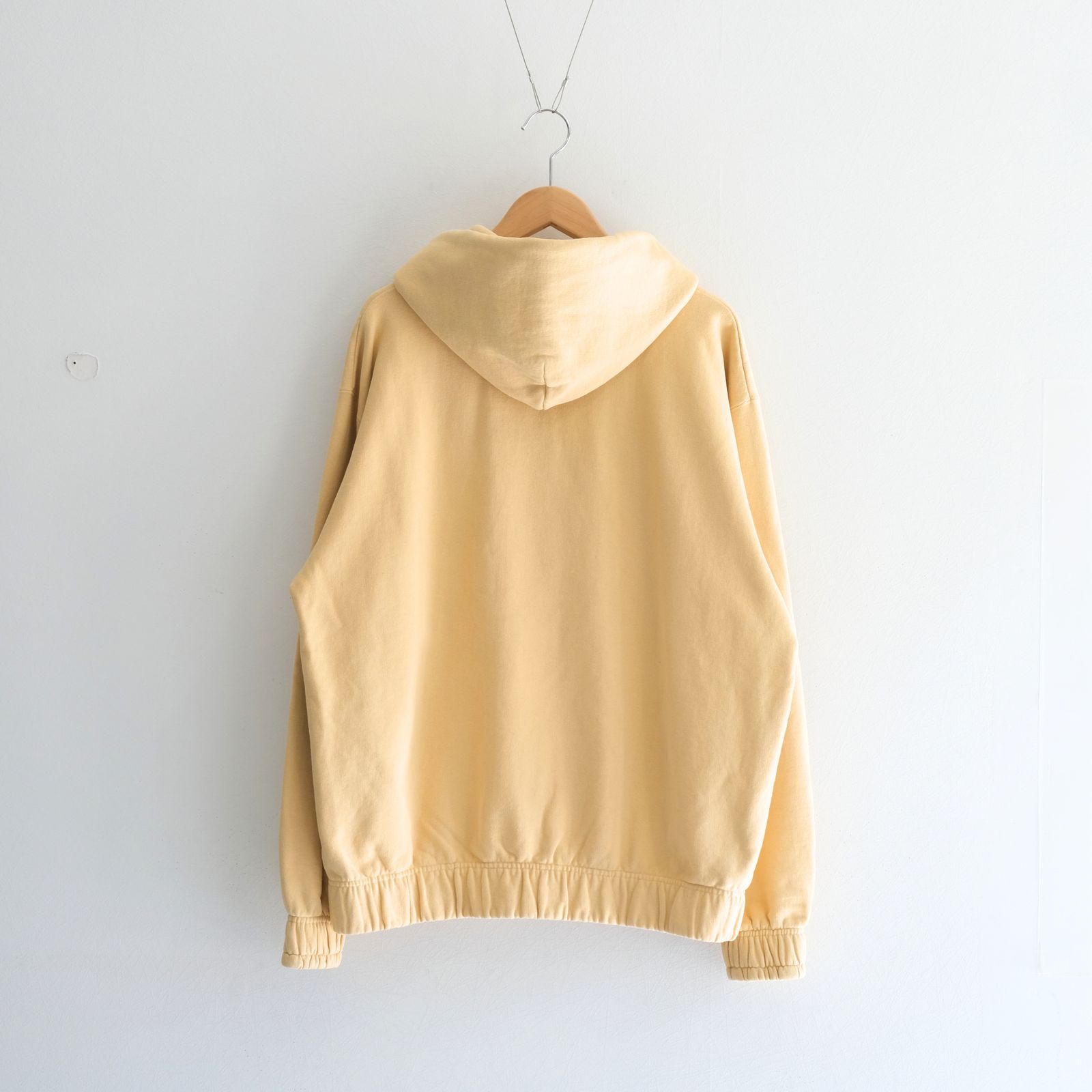 【残り1点】ACTIVE PARKA  ‐Processed Sweat‐（Yellow）
