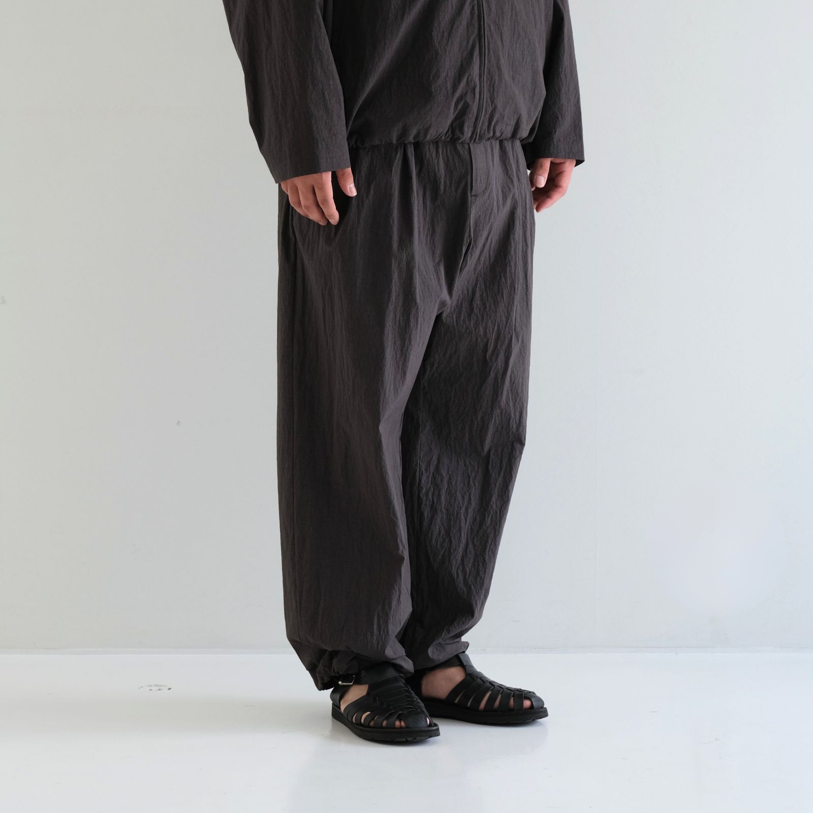 COTTON NYLON BROWSING PANTS / パンツ / コットンナイロン / TAUPE