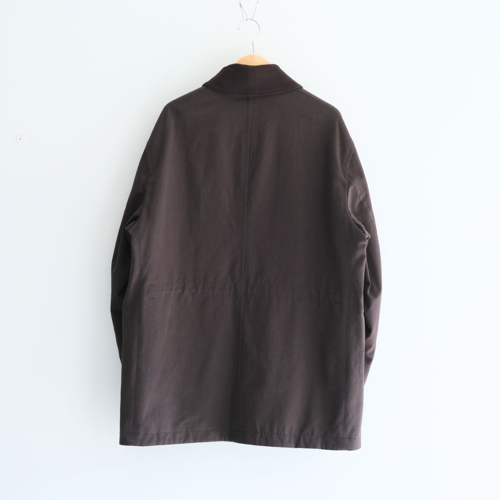 WASHED VINTAGE TWILL MIL-COAT / ジャケット / DARK BROWN