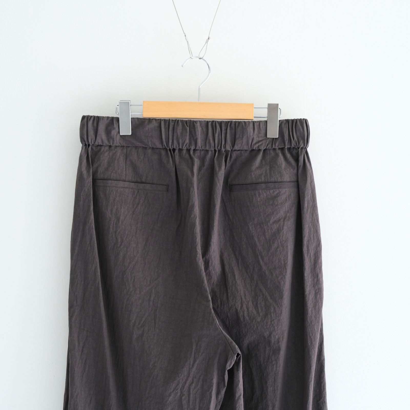 COTTON NYLON BROWSING PANTS / パンツ / コットンナイロン / TAUPE
