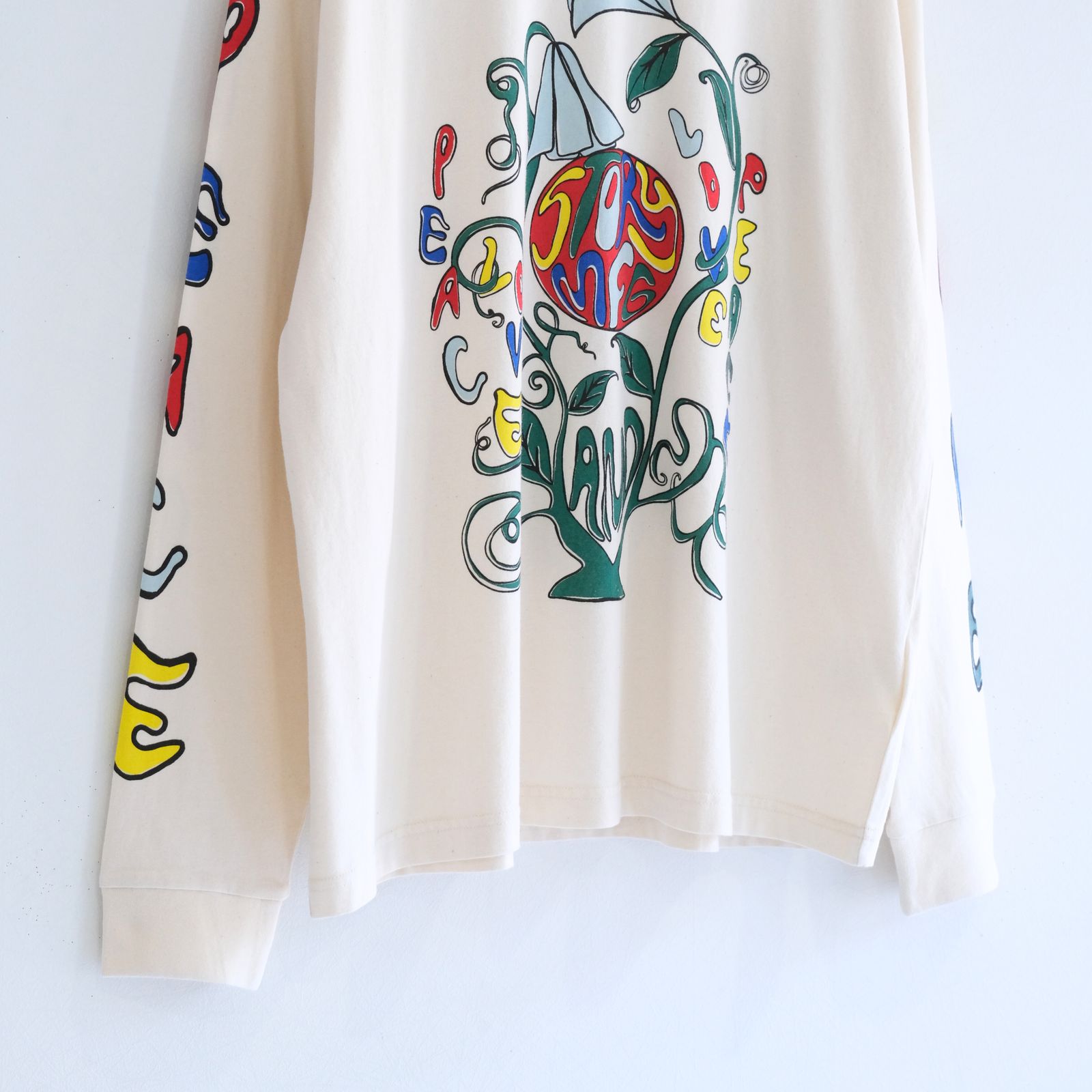 GRATEFUL TEE LS / グレートフルTシャツ 長袖（PEACE PLANT）