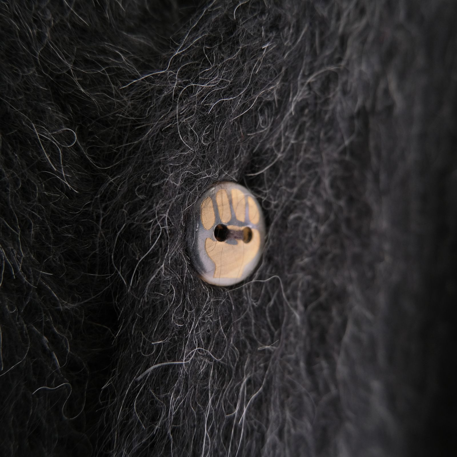 Suri Alpaca Cardigan / カーディガン / アルパカ / スリアルパカ / Black