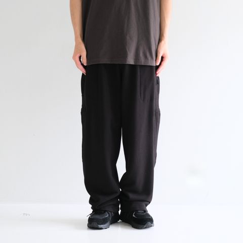 BAL / BIKE ATHLETIC LOOP WHEEL COTTON SWEAT PANT / BAL × BIKE / アスレチック ループホイール コットン スウェットパンツ（BLACK）
