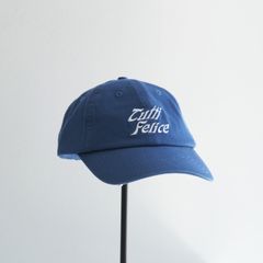 Tutti Felice Embroidered Cap / キャップ / Cobalt Blue