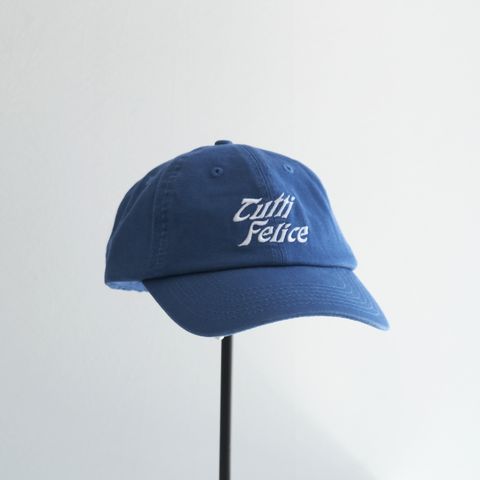 Tutti Felice Embroidered Cap / キャップ / Cobalt Blue