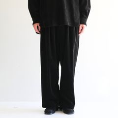 【残り1点】Corduroy Relax Trousers（Black）