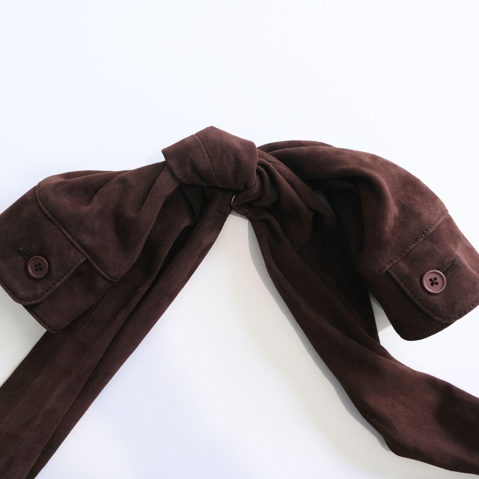 【残り1点】SHIRT CUFFS BAG（BROWN）