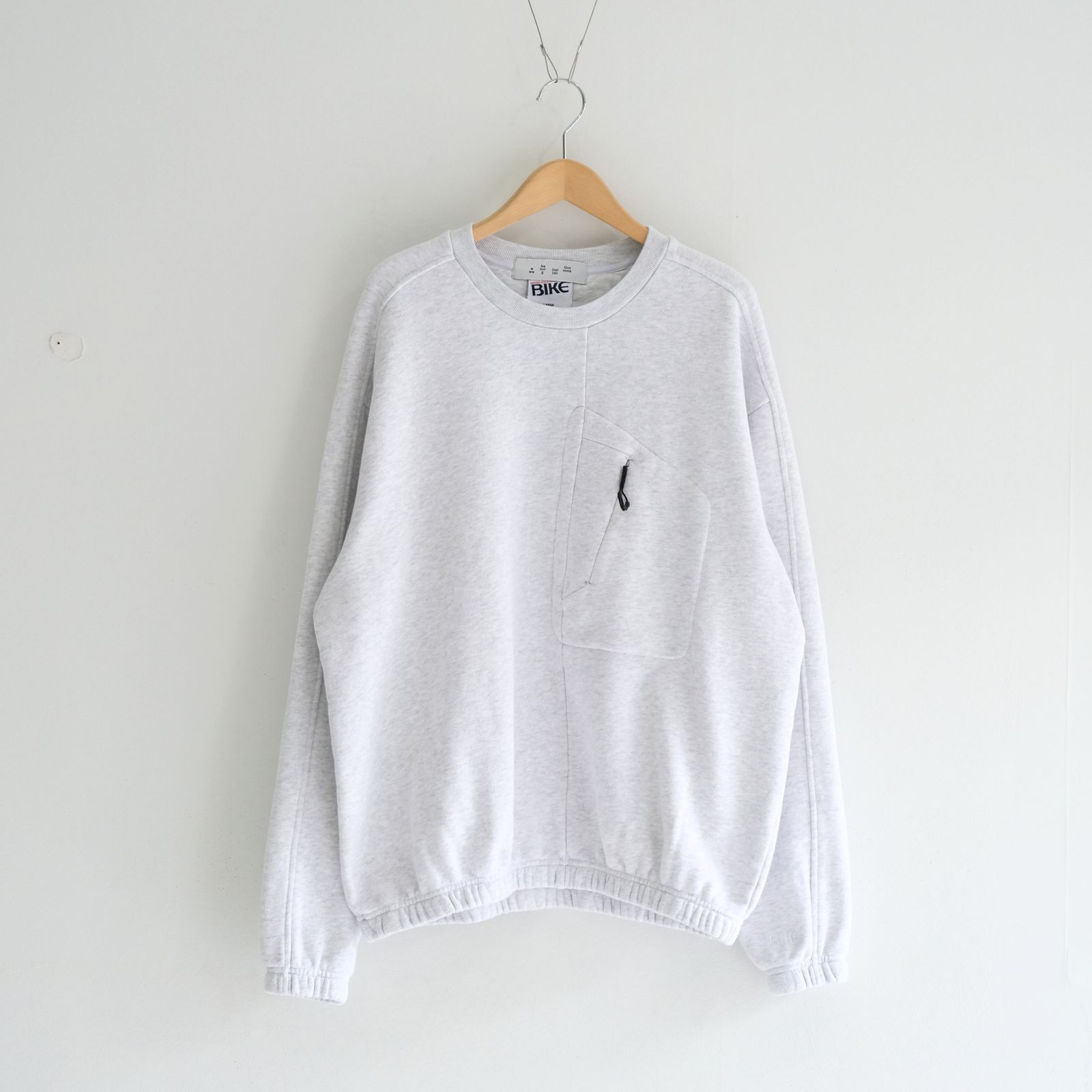 BAL / BIKE ATHLETIC LOOP WHEEL COTTON CREW / スウェット / ASH GRAY