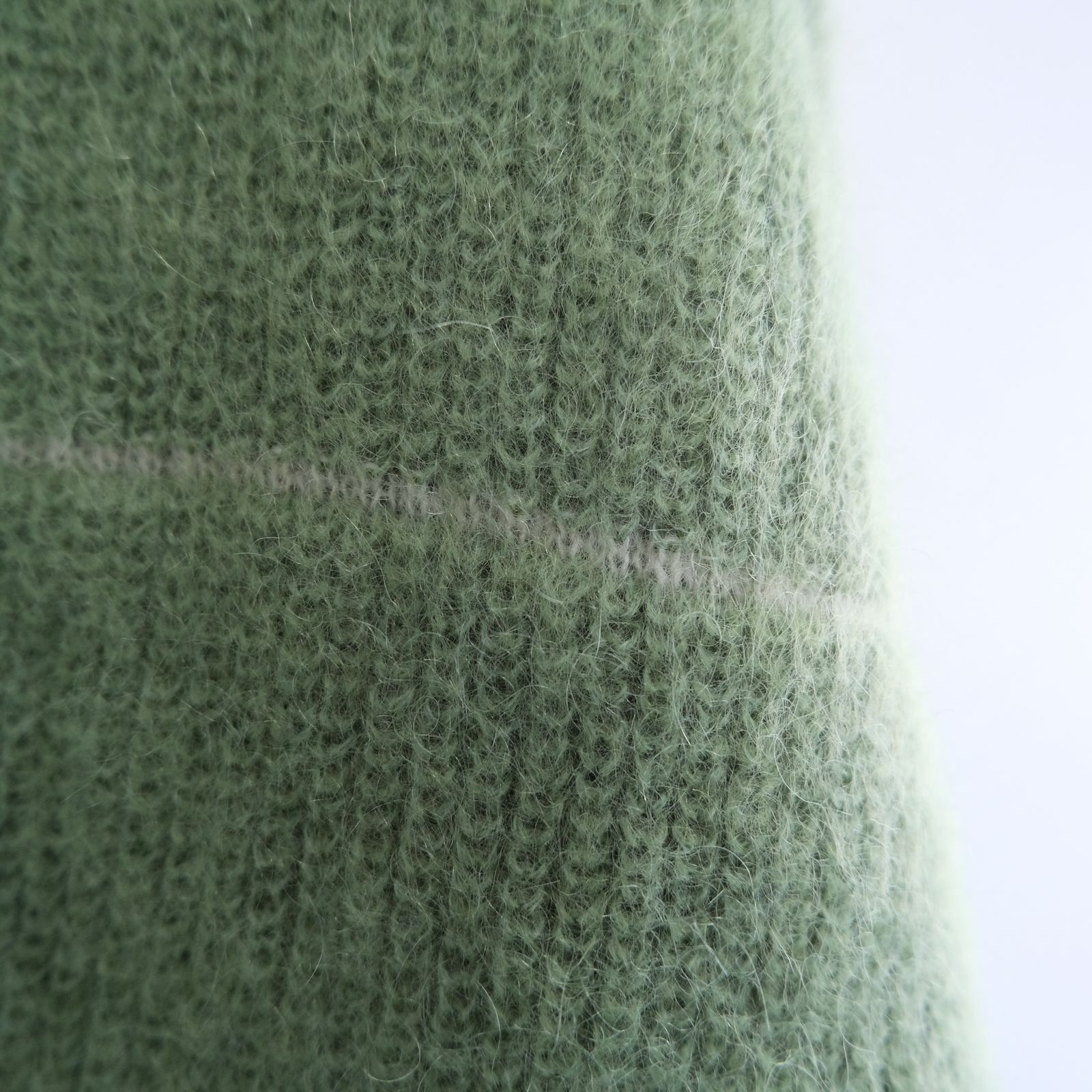 MOHAIR BOARDER CARDIGAN（GREEN）