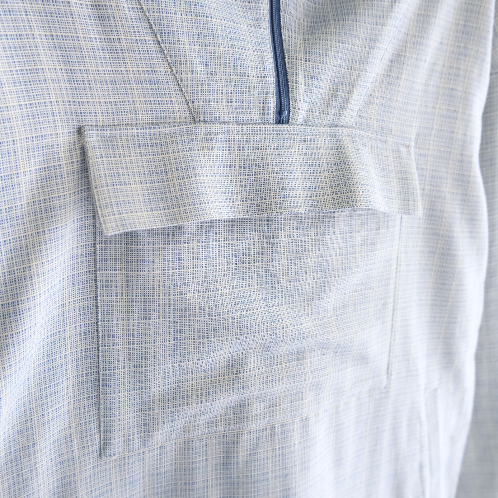 "JONATHAN" Oversized Anorak Parka / アノラックパーカー / L.BLUE