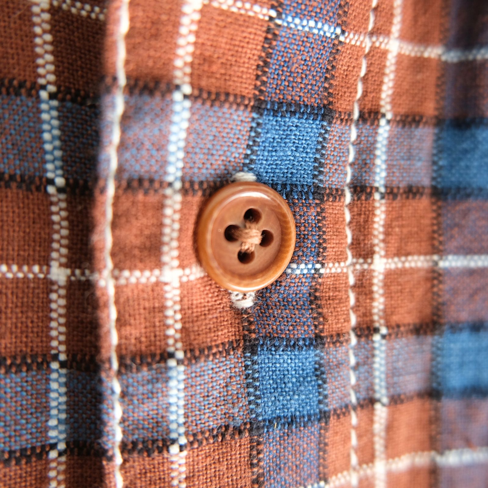 【残り1点】Bracken Shirt（Sandstone Handloom）