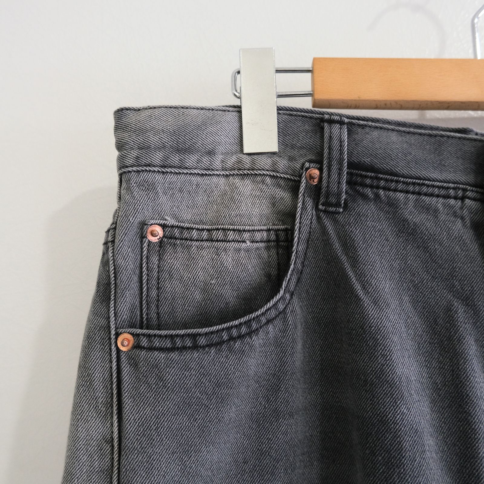 3D DENIM PANTS / パンツ / デニム / デニムパンツ / BLACK