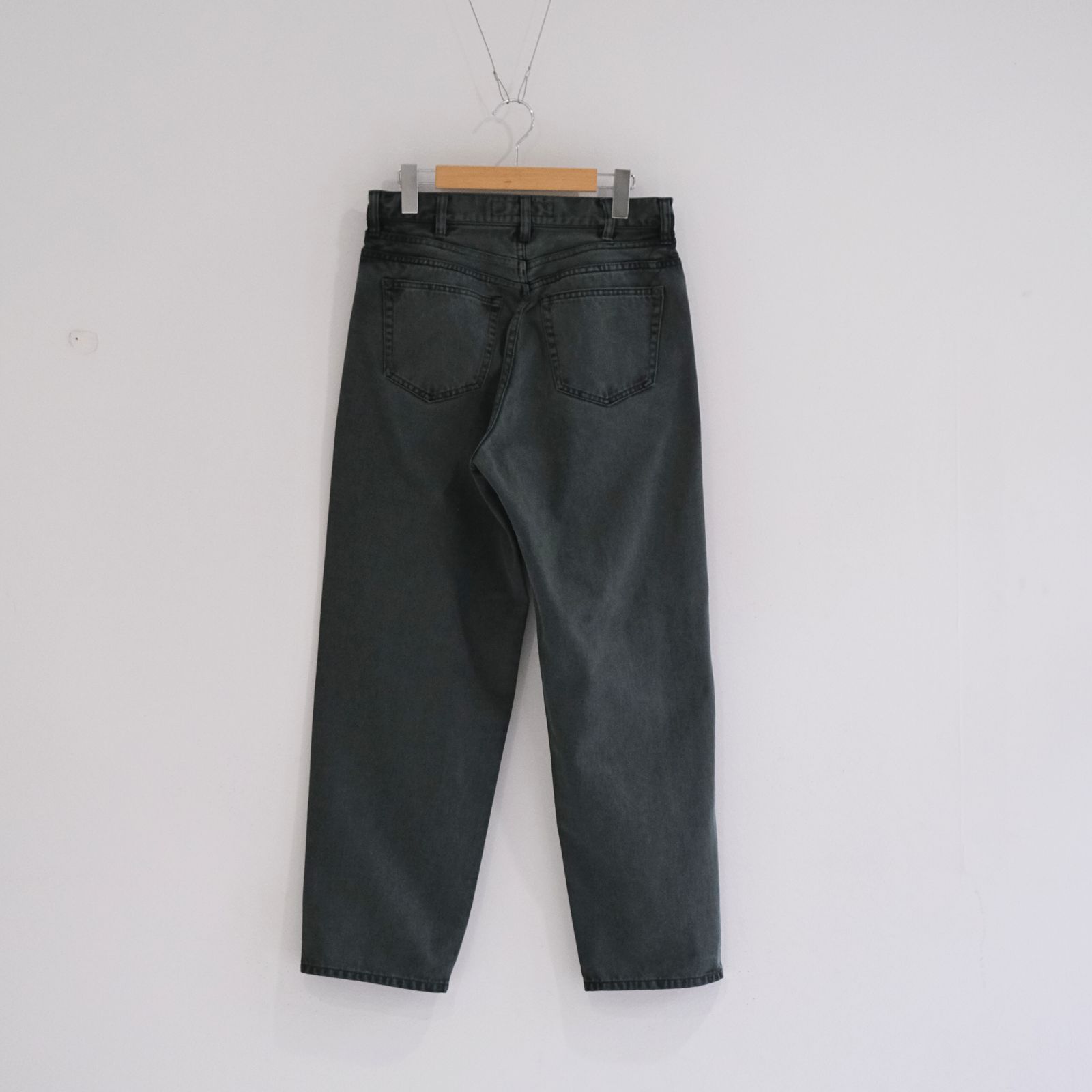 LOOSE FIT PIGMENT DYE 5P JEAN / デニム /  IVY GREEN / PIGMENT