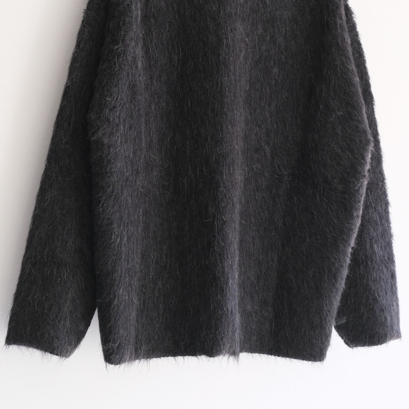Suri Alpaca Cardigan / カーディガン / アルパカ / スリアルパカ / Black