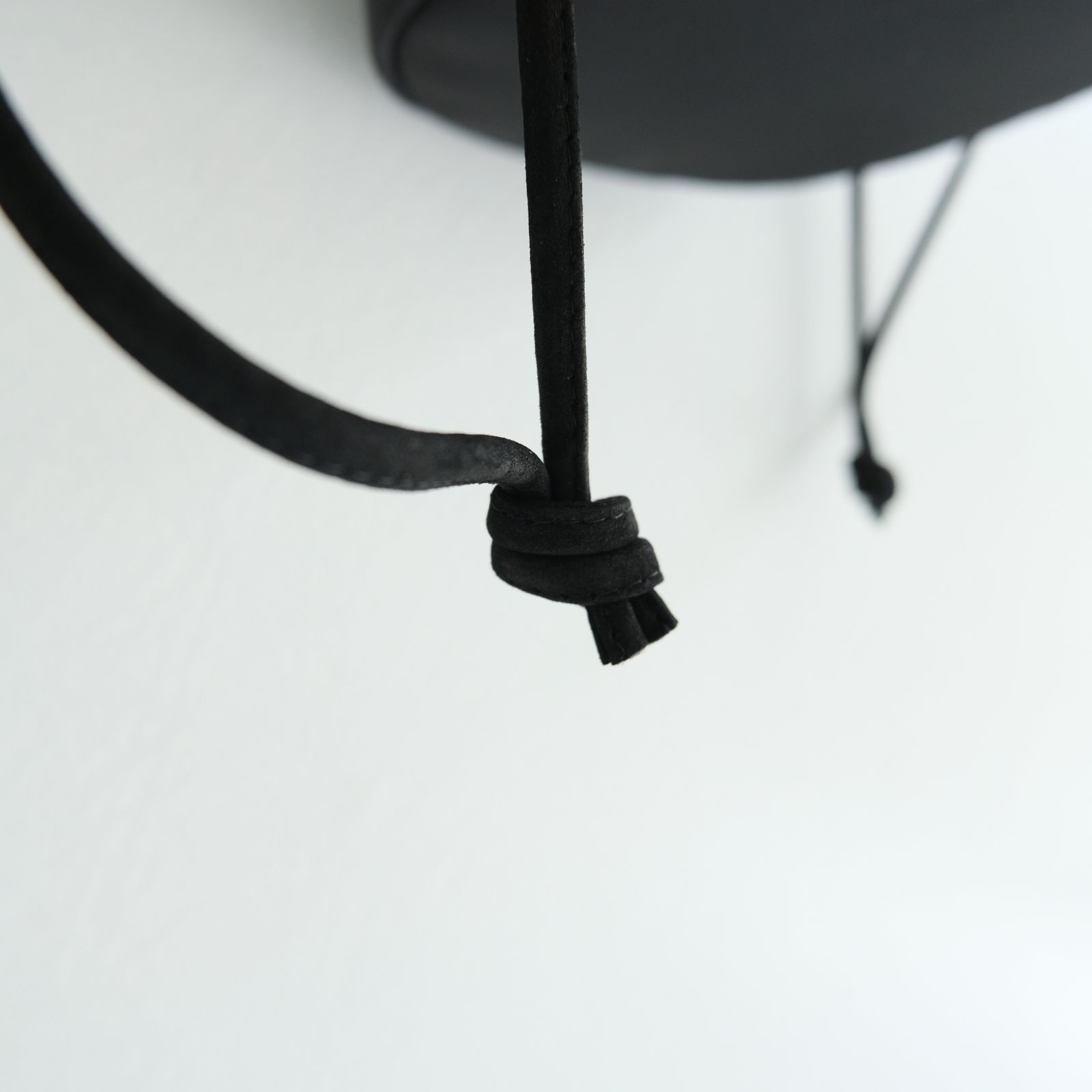 LARME NYLON LEATHER CODE PURSE / バッグ / ナイロン / BLACK