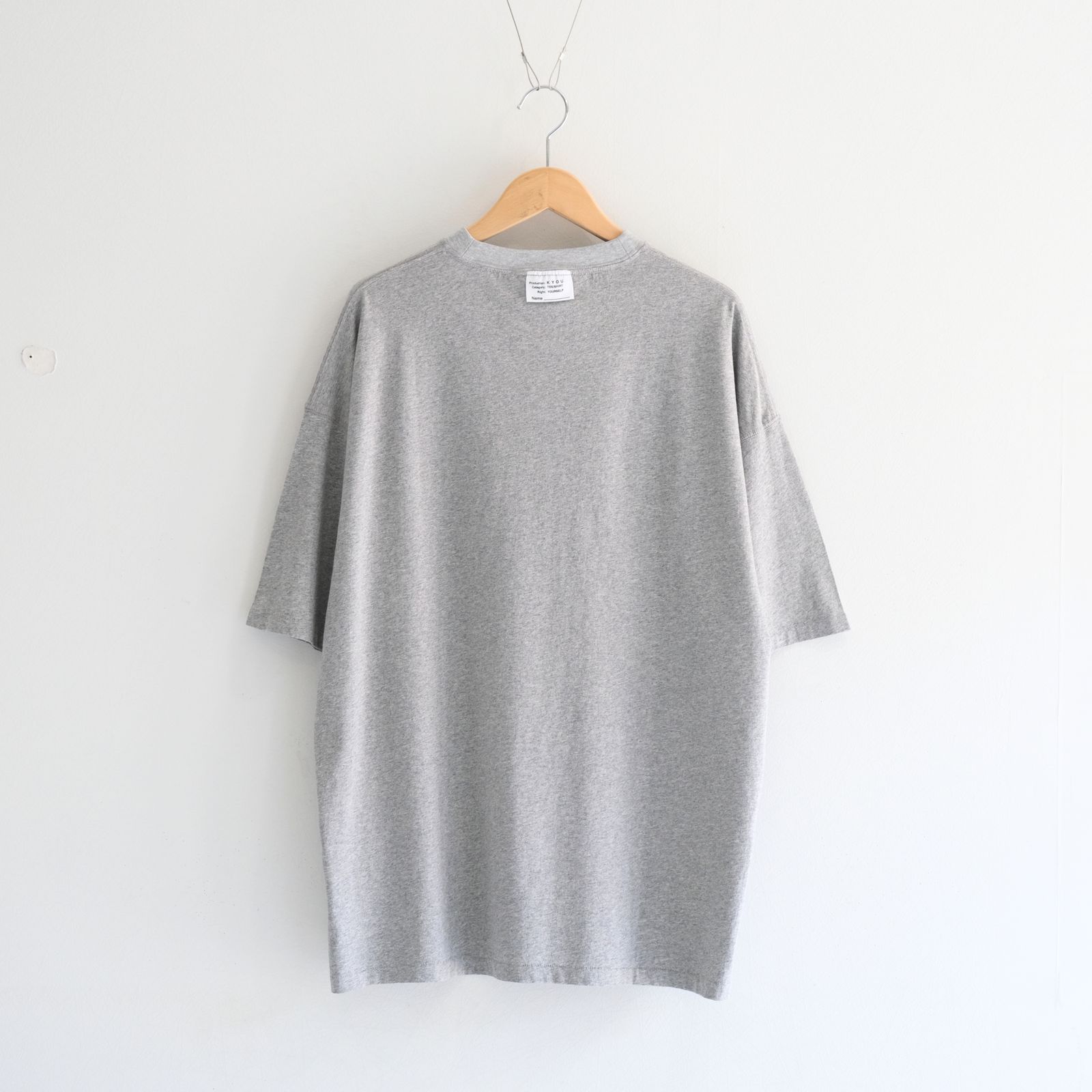 "TEE-NS".11 Counting sheep Tee / "TEE-NS".11 カウンティング シープ Tシャツ（HEATHER GRAY）