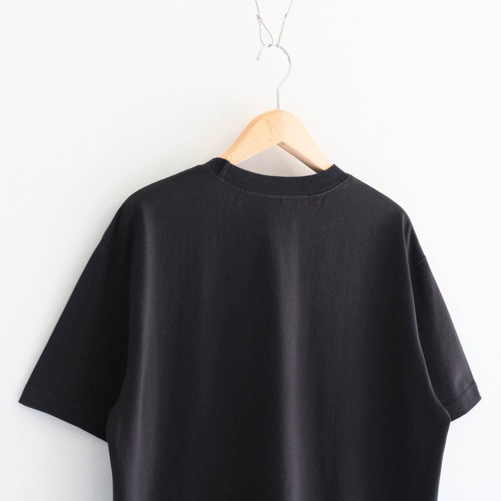 NEW BASIC T-SHIRT〈SHORT SLEEVE〉（BLACK）