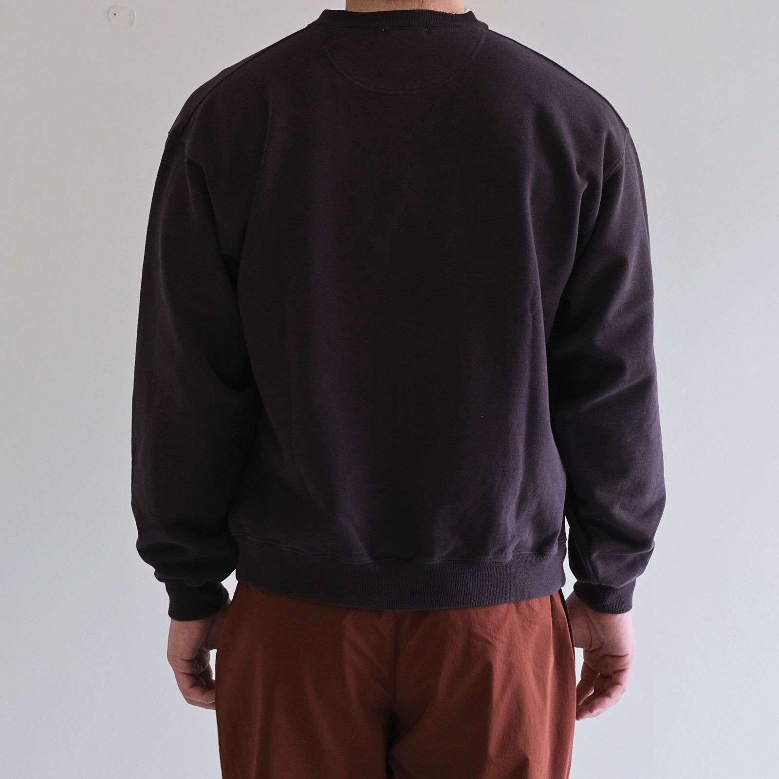 CREW NECK SWEAT / スウェット / CHACOAL