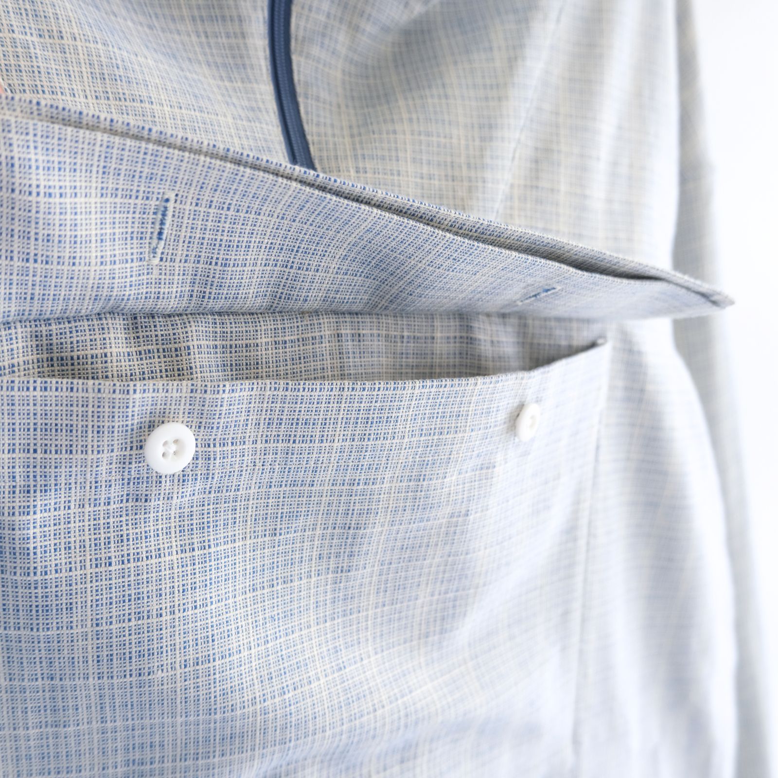 "JONATHAN" Oversized Anorak Parka / アノラックパーカー / L.BLUE