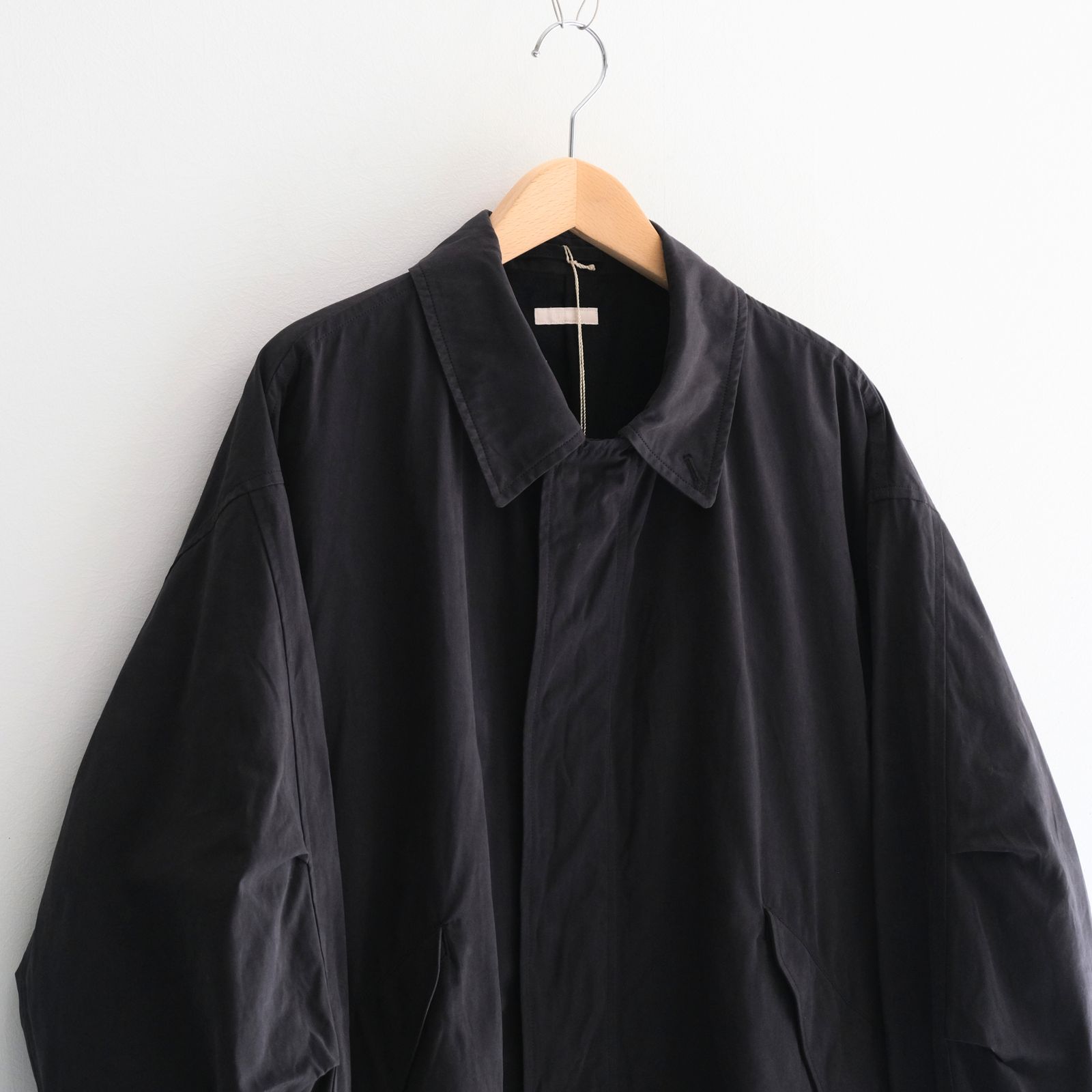 【残り1点】WAXED WEATHER B/C FIELD COAT（INK BLACK）