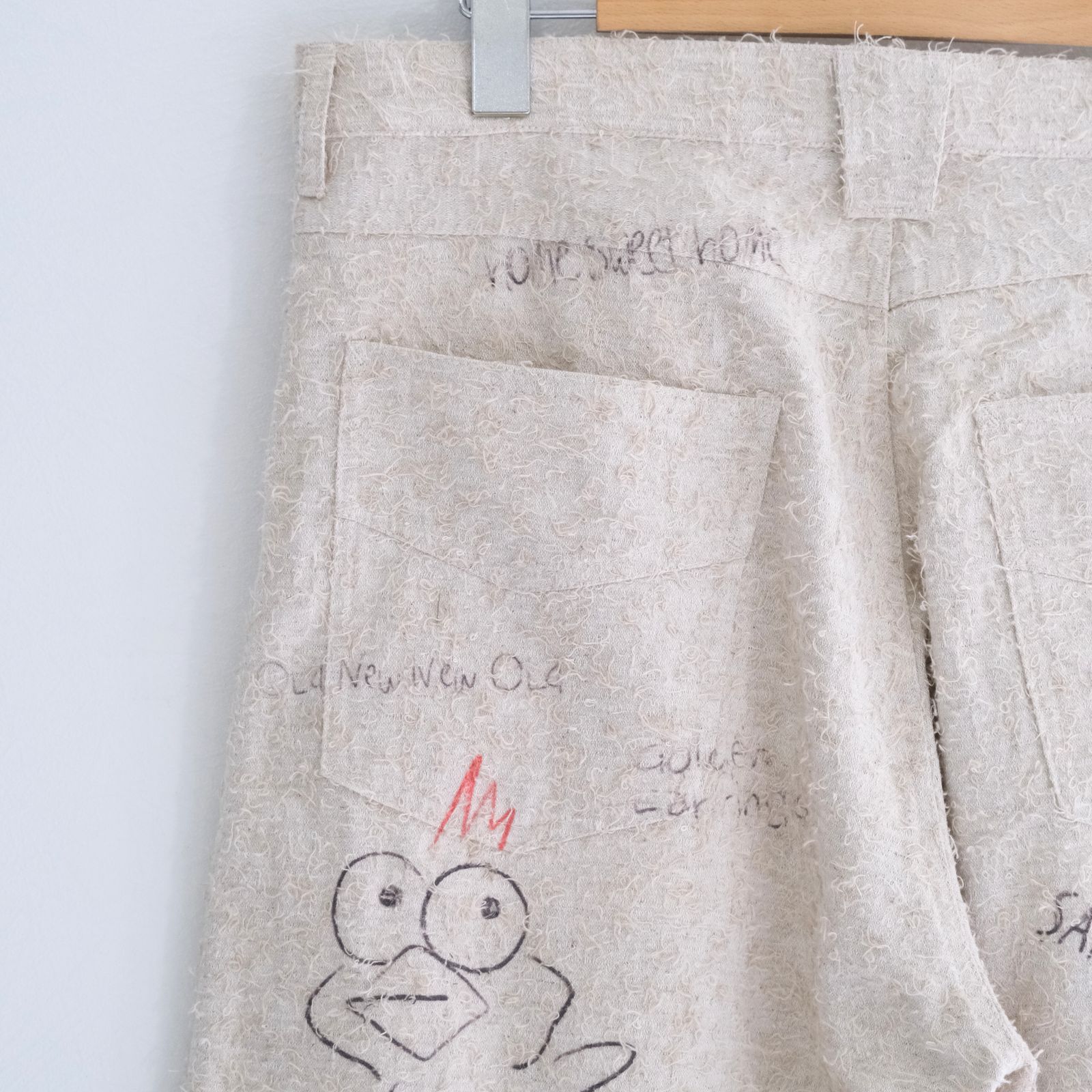 "ALICE" GRAPHIC DOUBLE KNEE WORKPANTS / パンツ / ダブルニー / ワークパンツ / IVORY