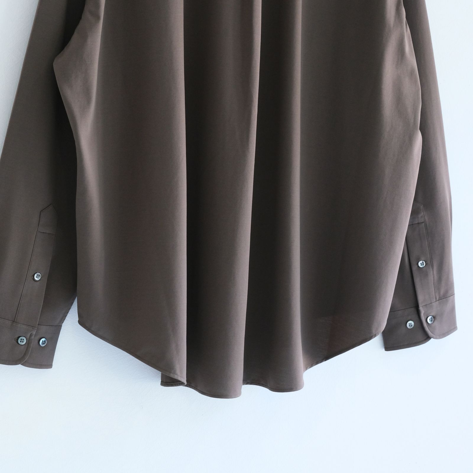 46G Atmosphere L/S Shirt / シャツ / BROWN（Half Timber Brown）
