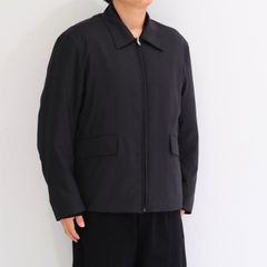 REVERSIBLE BLOUSON ‐Wool /Cotton slub Buffalo check‐ / ジャケット / ブルゾン / リバーシブル / プリマロフト / Navy・Blue