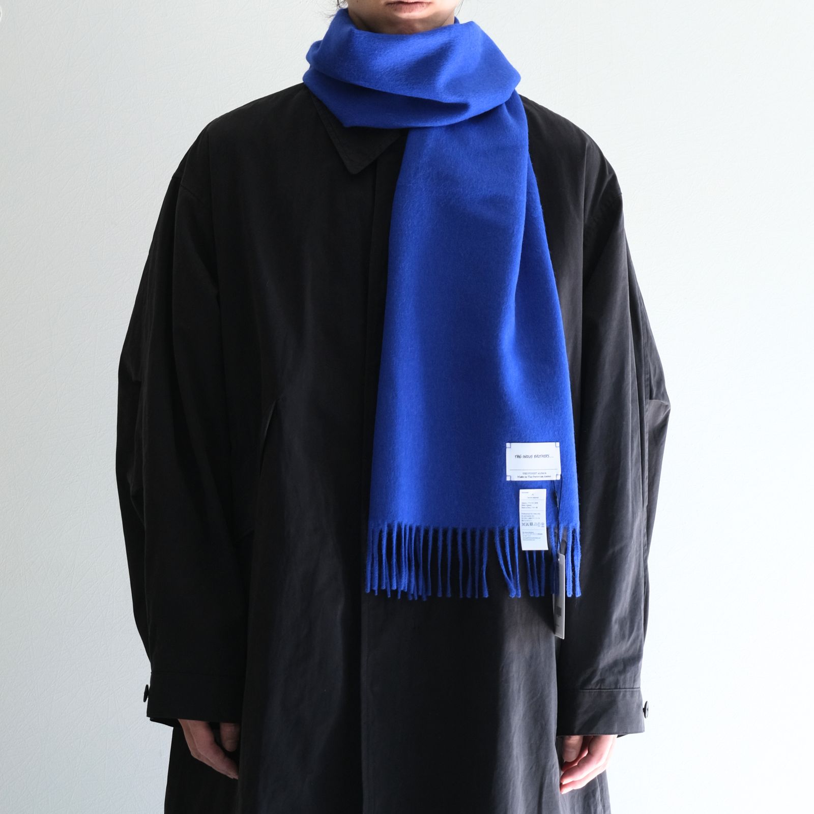Brushed Scarf（Electric Blue）