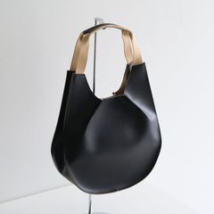 S. CircleI Leather Handle Bag Small / バッグ / レザー / Black