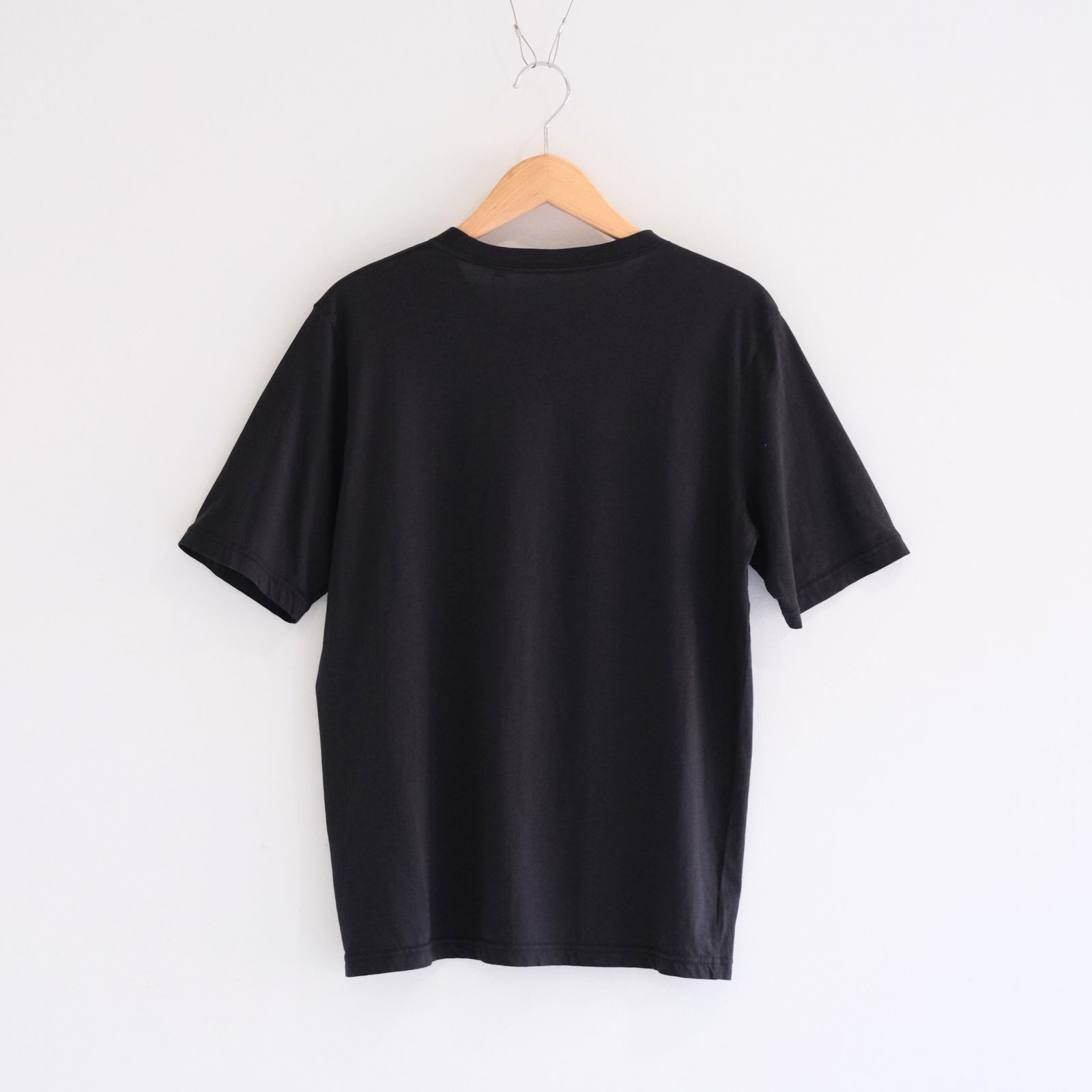 T-shirt / Tシャツ / 天然ピマコットン / BLACK