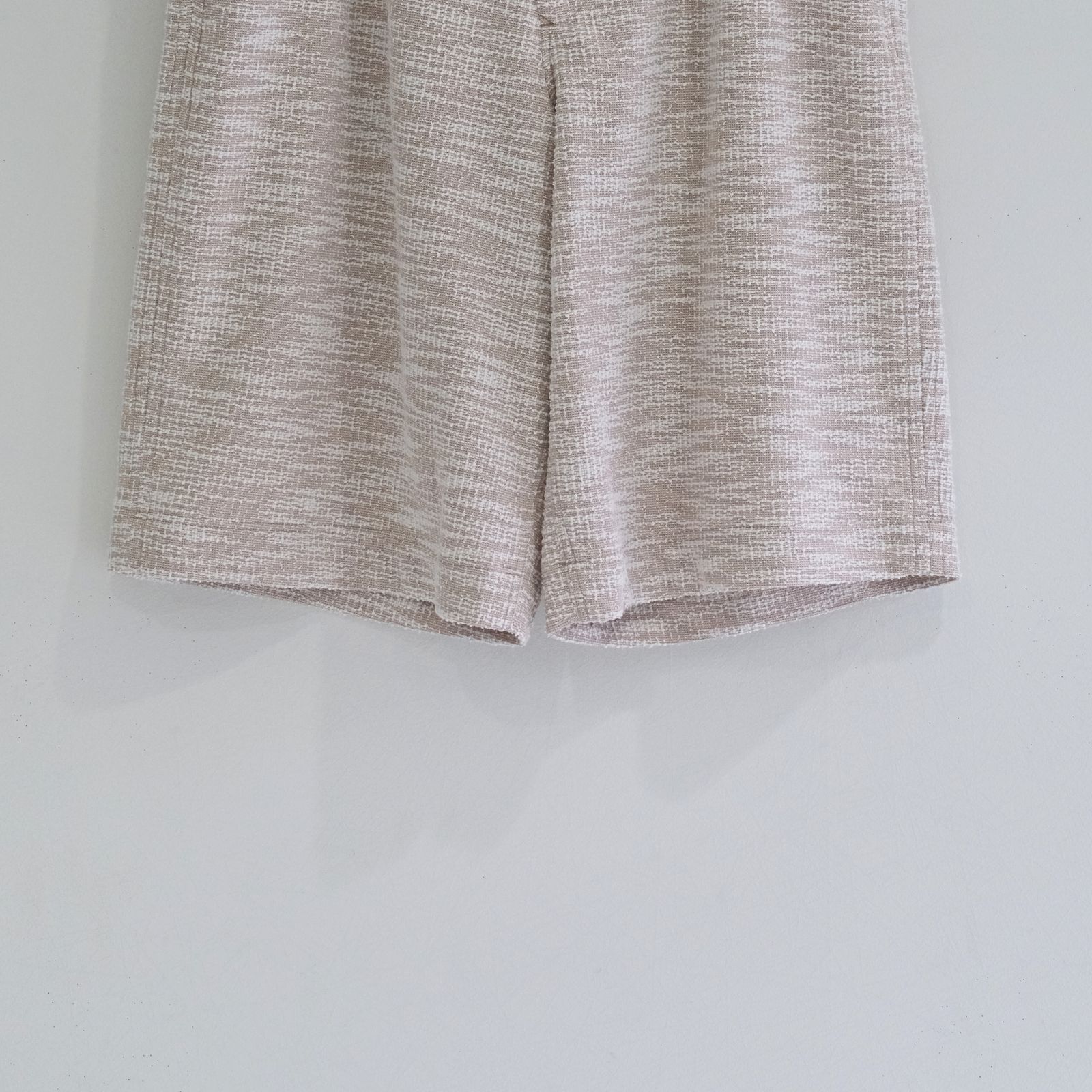 SAPINO JACQUARD WIDE SHORT / ショーツ / BEIGE