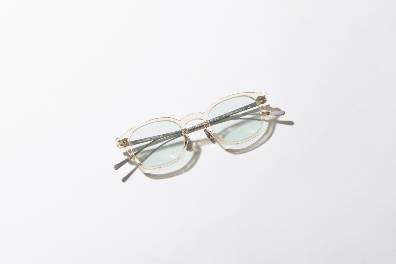 JIFUSAN #5 CITRON x SILVER × L.SMOKE GREEN / サングラス / 眼鏡