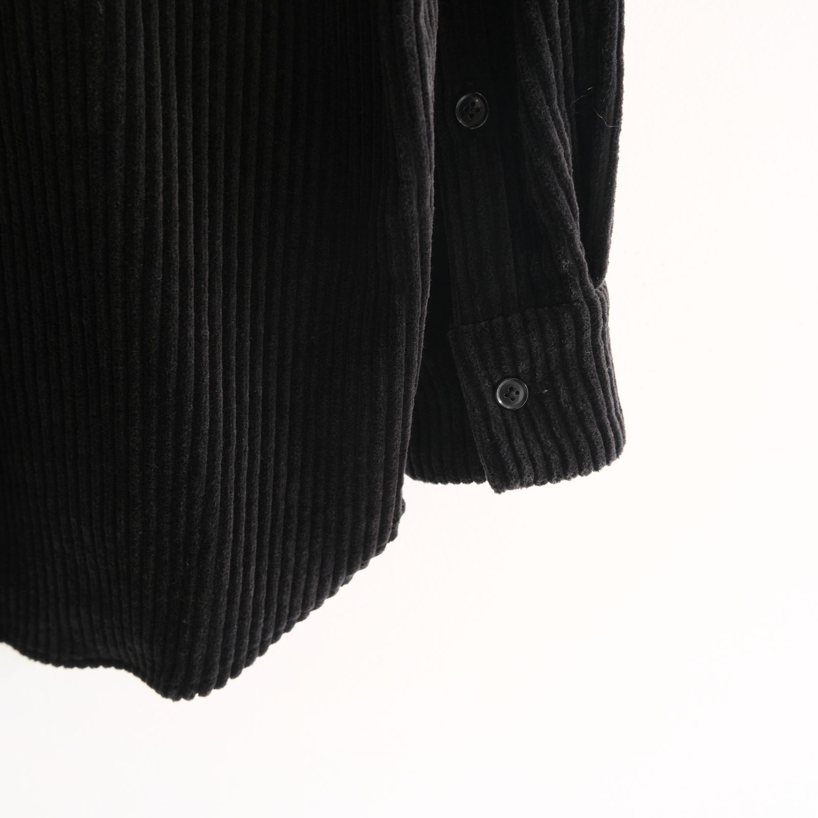 【残り1点】Corduroy Skipper Shirts（Black）