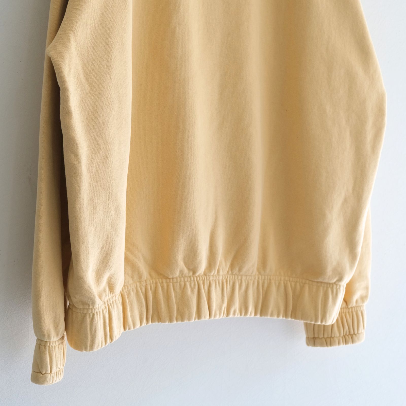 【残り1点】ACTIVE PARKA  ‐Processed Sweat‐（Yellow）