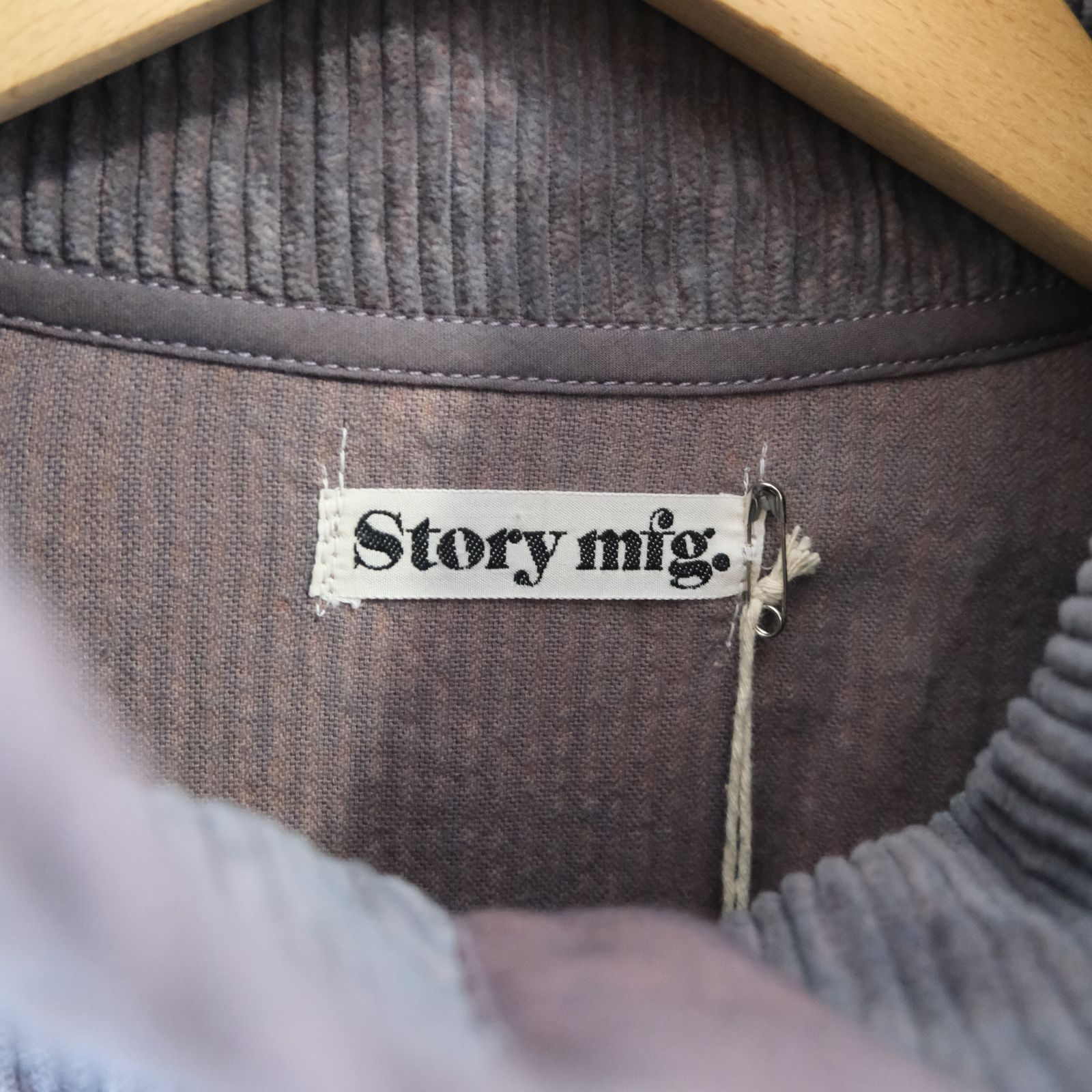 POLITE PULLOVER / ポライトプルオーバー（PURPLE CORDUROY）