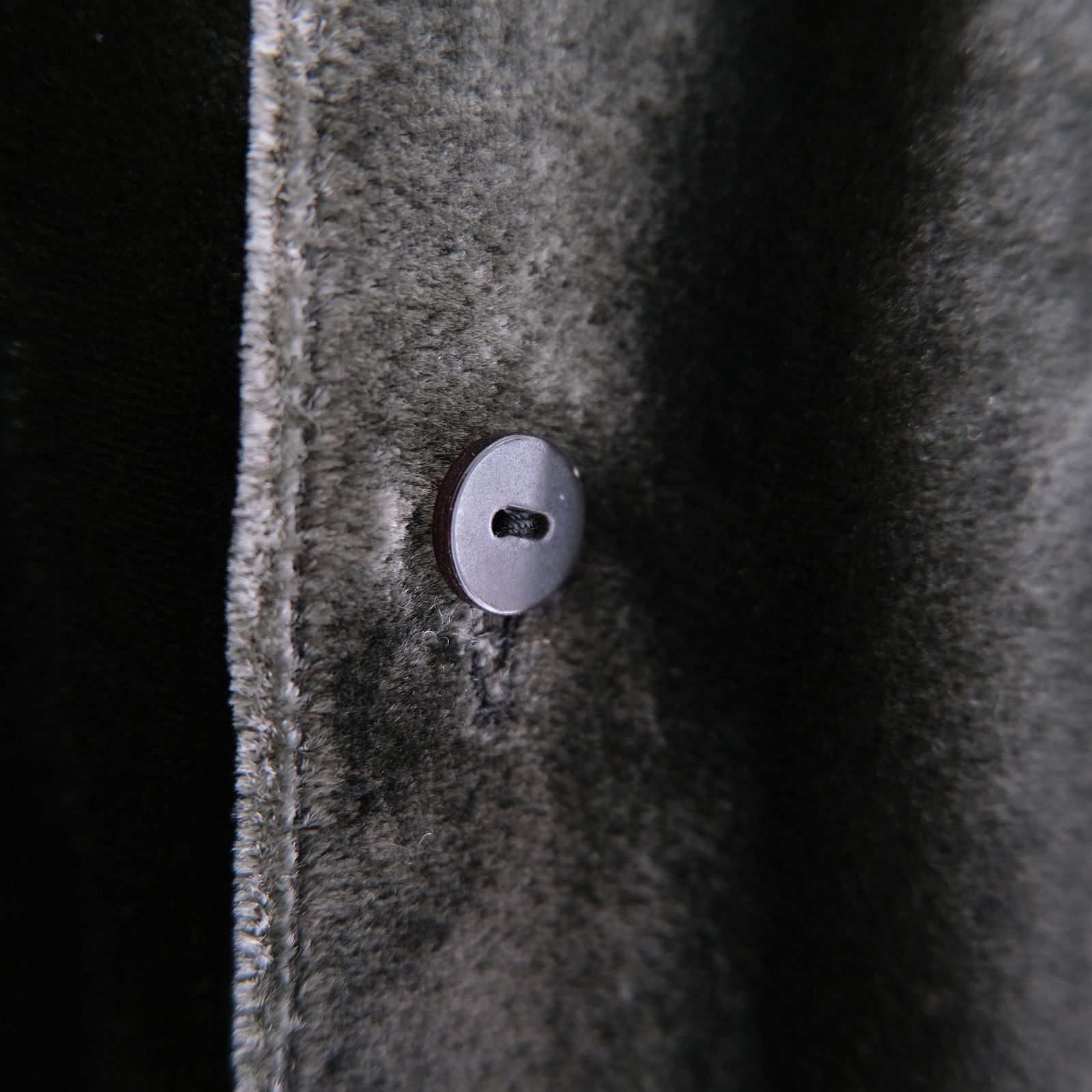VELVET OPEN COLLAR SHIRTS ‐Silk Rayon‐ / シャツ / 開襟シャツ / シルク / レーヨン / ベルベット / Black