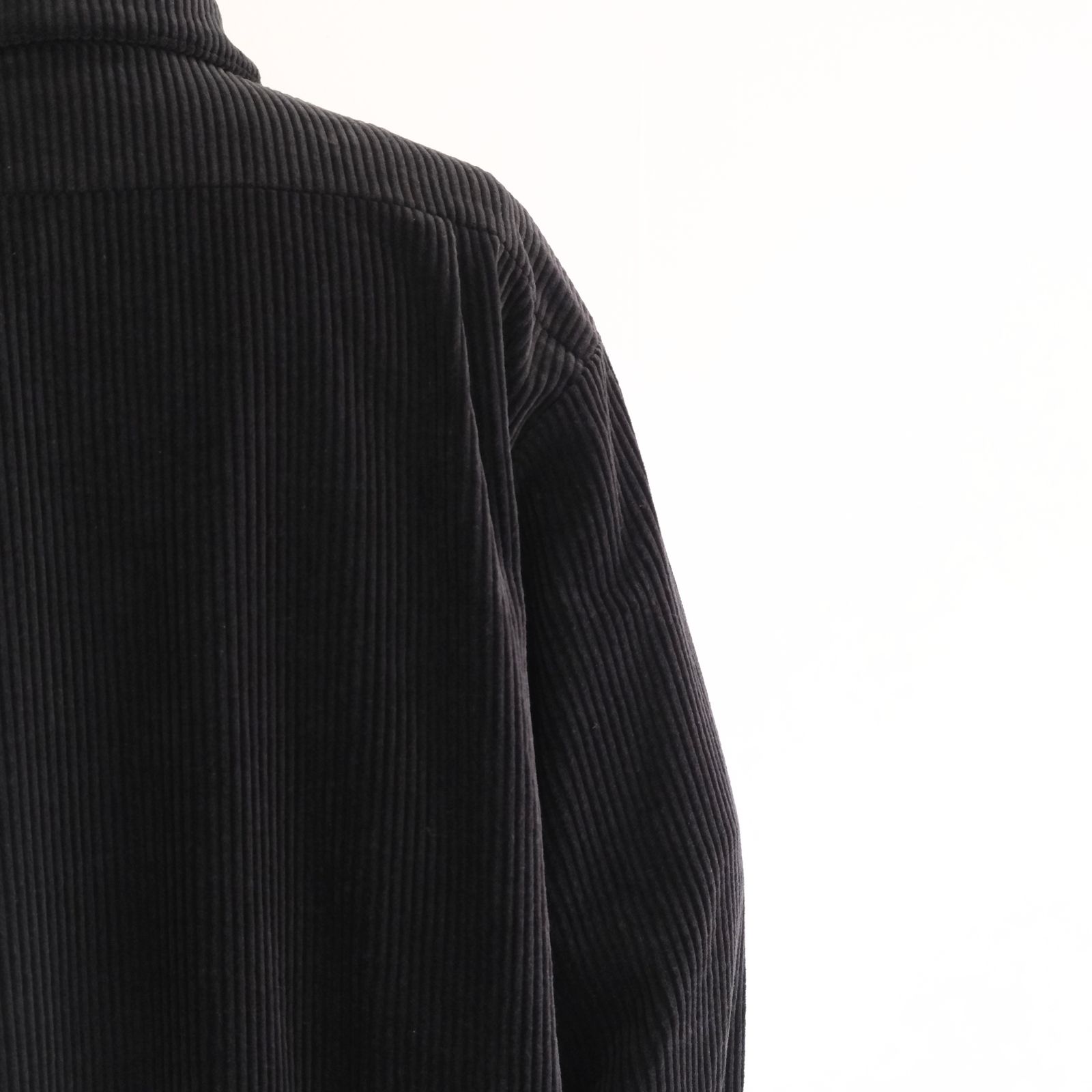 【残り1点】Corduroy Skipper Shirts（Black）