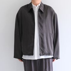 Cupro Drizzler JKT / キュプロ ドリズラー ジャケット（Gray）