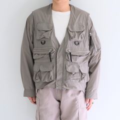 Weathering Nylon Reversible 4Way JKT / ウェザリングナイロンリバーシブル4Wayジャケット（KHAKI）