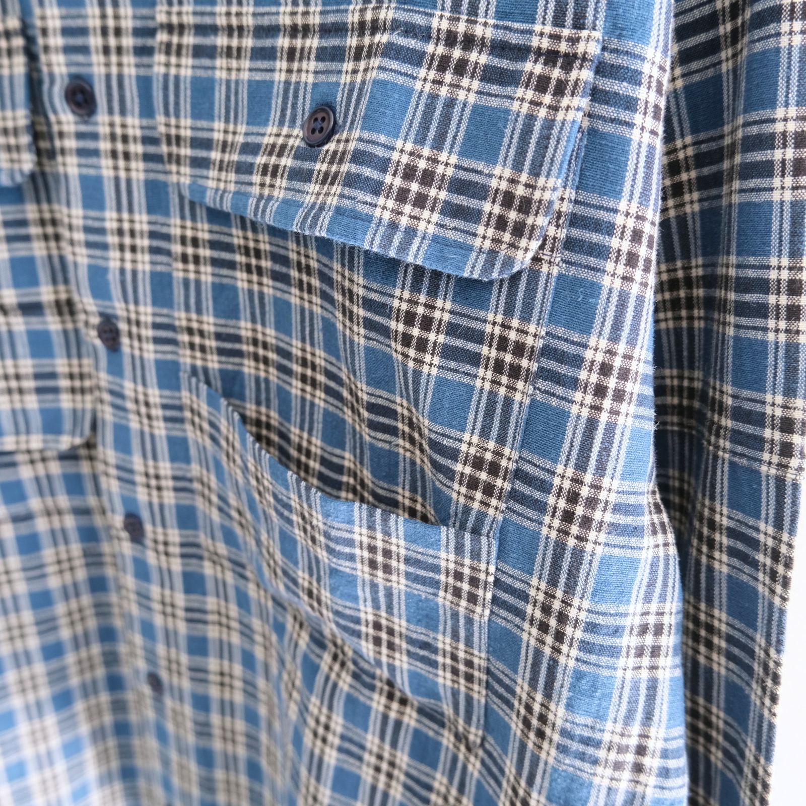 【残り1点】Harvest Shirt（Kyanite Handloom）