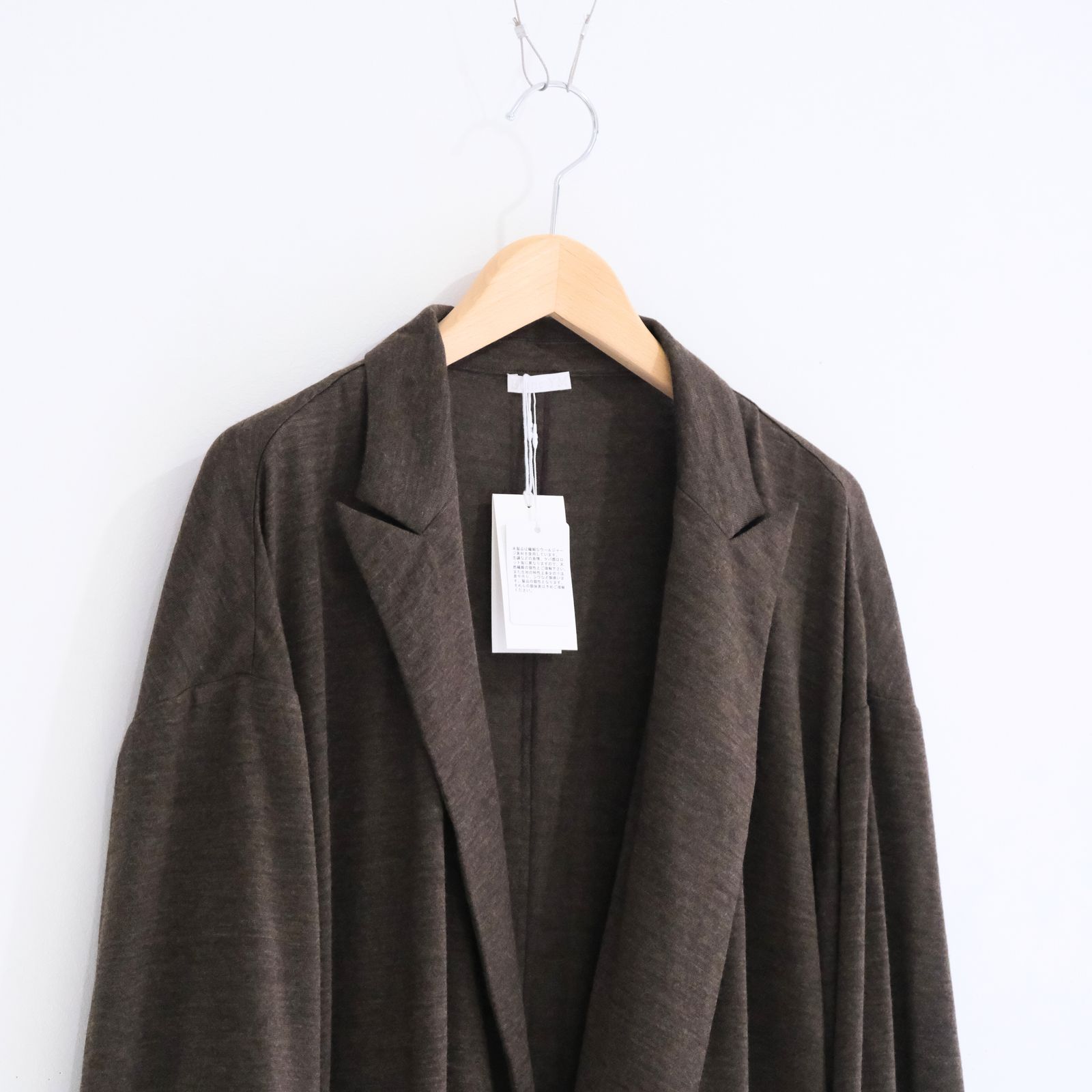 Wool Jersey JKT / ジャケット / Brown