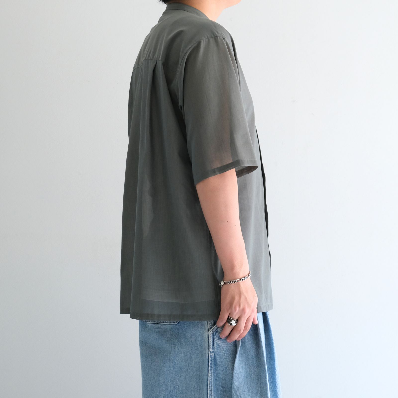 Gas boil cotton - Reiziger / （Greyish dark green）