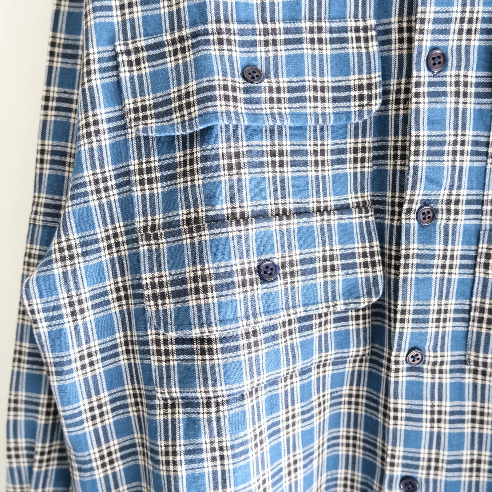 【残り1点】Harvest Shirt（Kyanite Handloom）