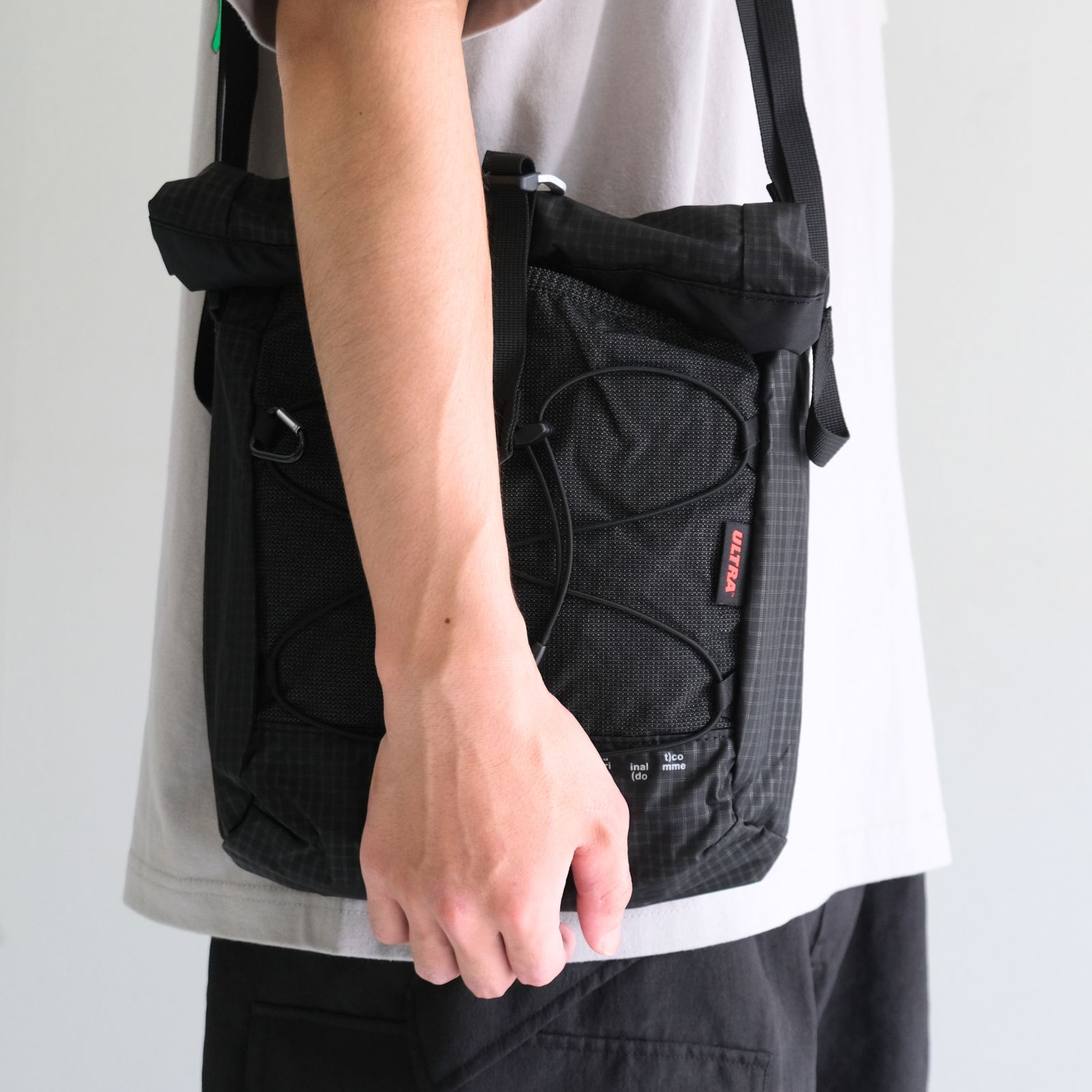 BAL / SPEAKEASY ULTRA GRID LOAM&LANE SHOULDER（BLACK）