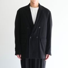 WASHED W/S STRIPE DB JKT（BLACK）