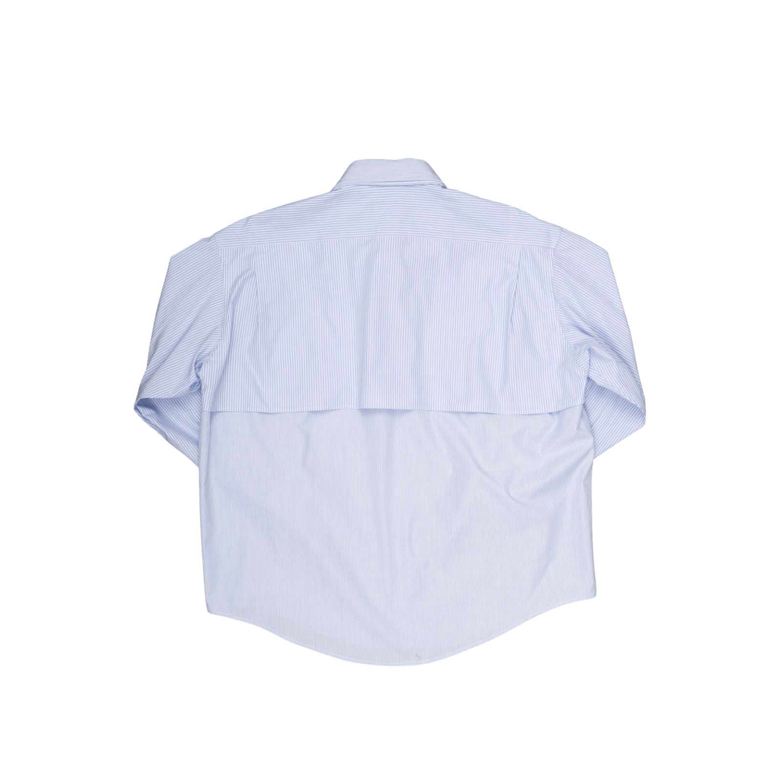 【入荷時期：2026年8-9月頃】Layered Shirt / レイヤード シャツ（Sax Stripe）