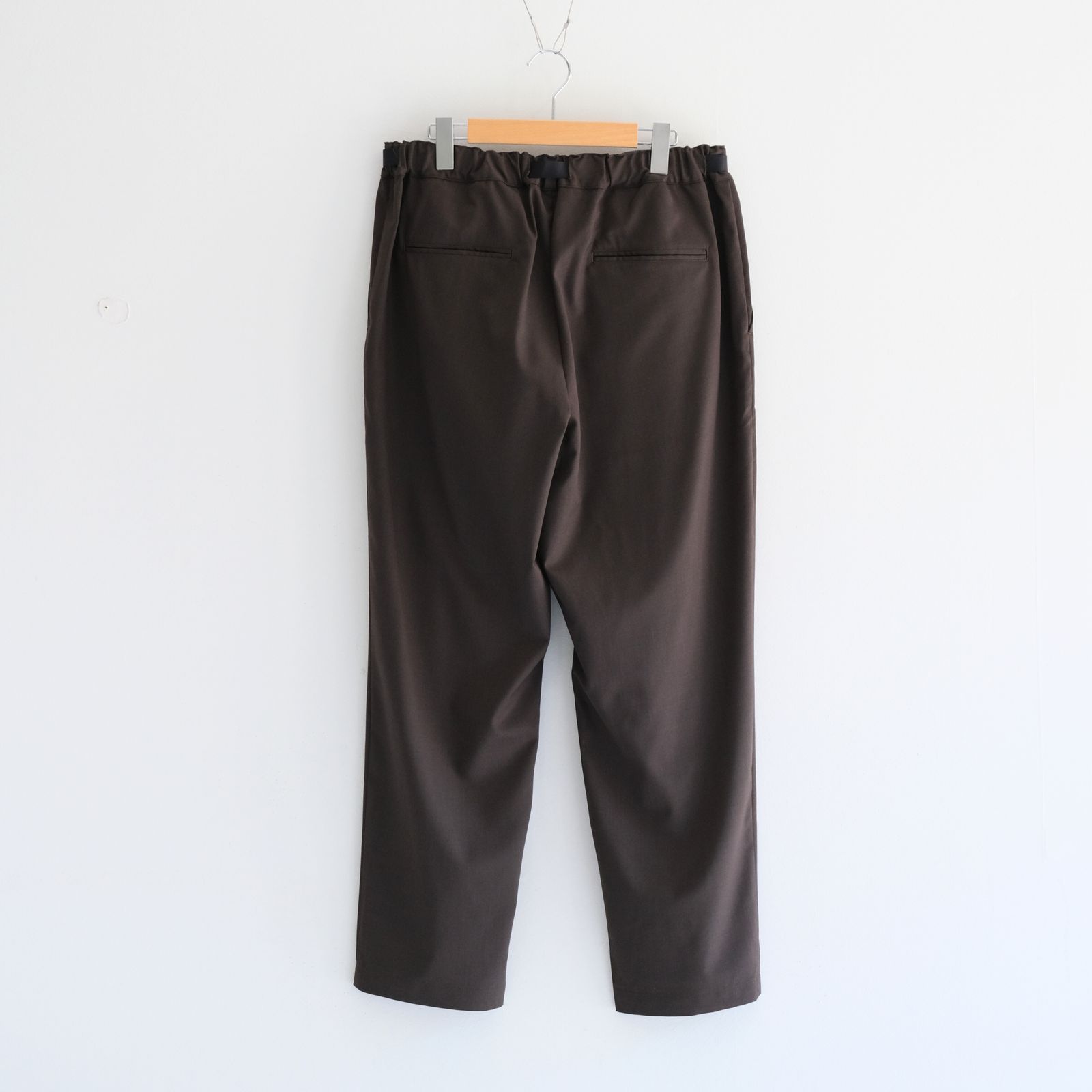 WOOL-POLY EZ PANTS / パンツ / BROWN